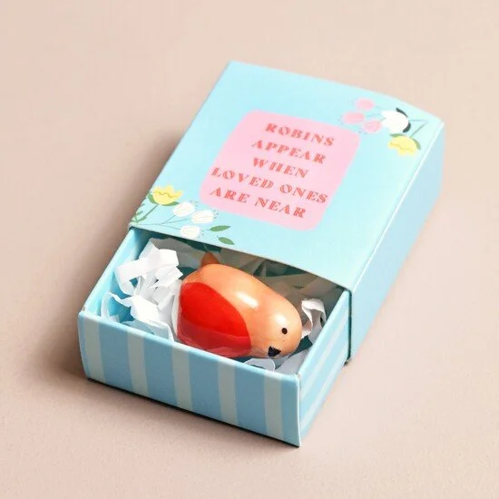 Tiny Matchbox Ceramic Robin.jpeg