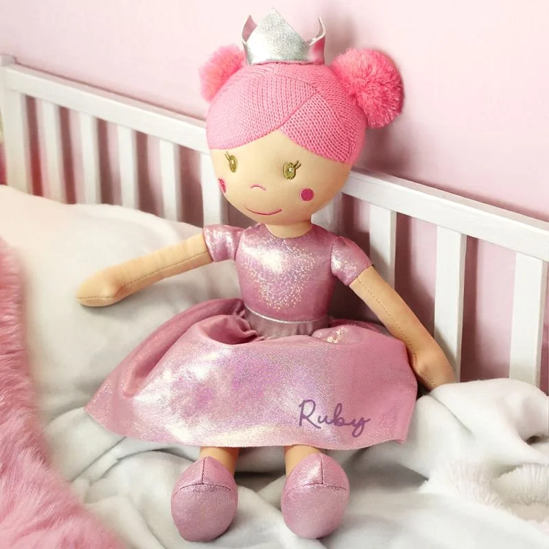 Personalised Princess Rag Doll