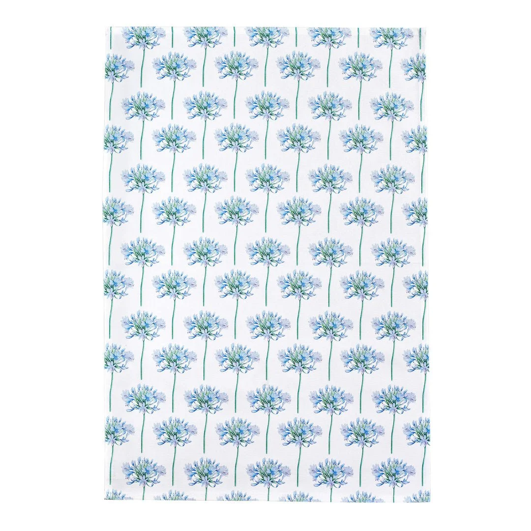 Agapanthus Flower Tea Towel 2.jpg