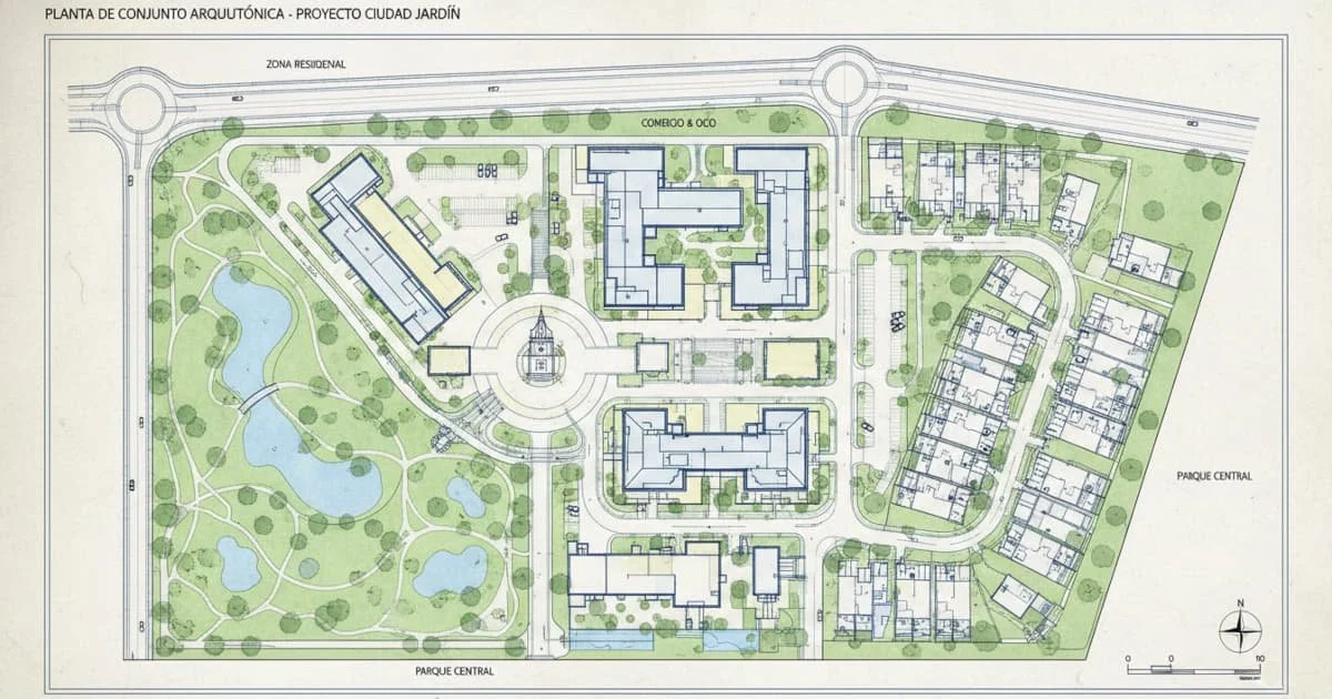 Planta de Conjunto: Definición, función y proceso de diseño