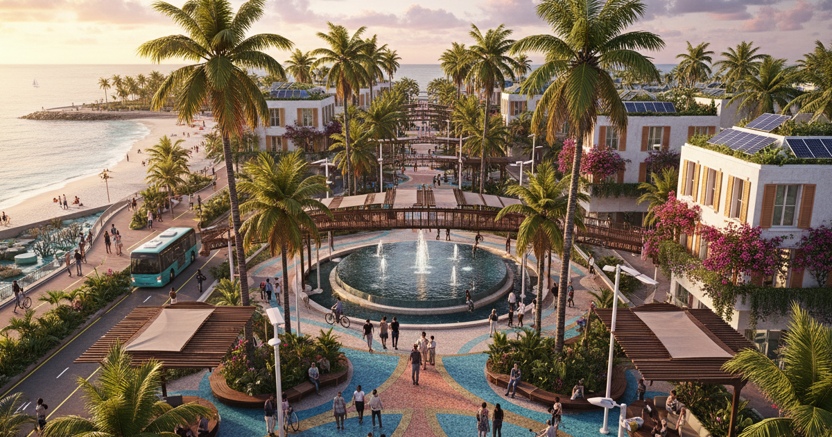 urbanización en el caribe