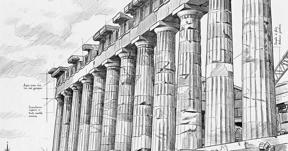 Arquitectura Griega Antigua: Historia, Órdenes, Templos y Arquitectos
