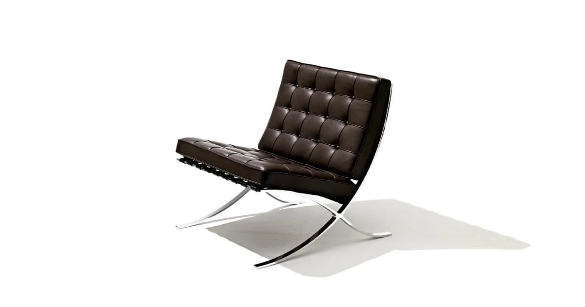 silla barcelona de mies van der rohe