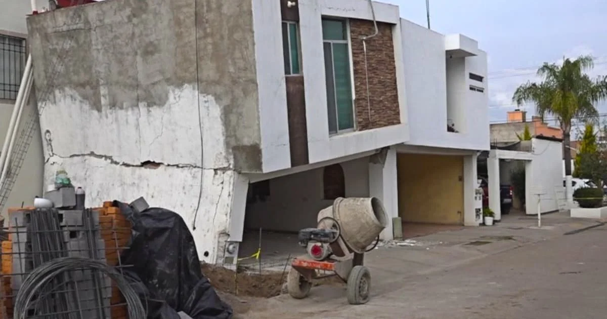 derrumbe de vivienda ocurrido en durango