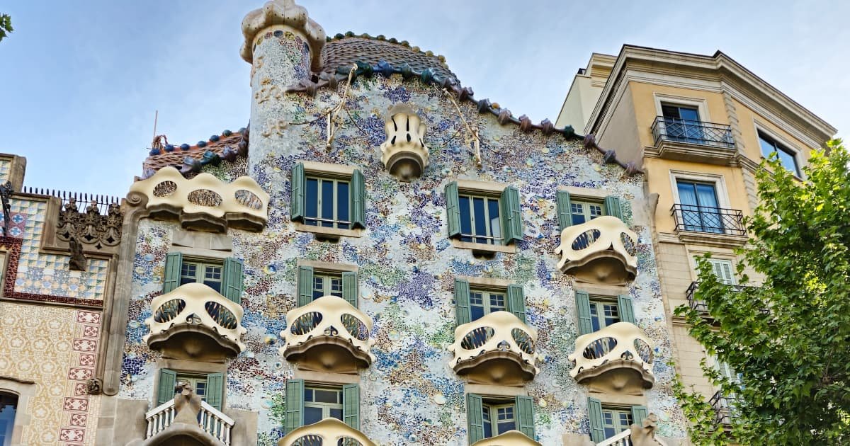 Casa Batlló de Gaudí, Barcelona