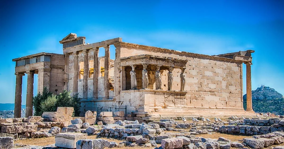 El partenón, templo consagrado a la protectora de Atenas