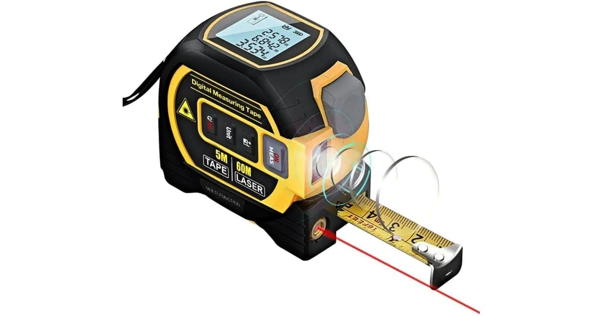 Medidor laser 3 en 1