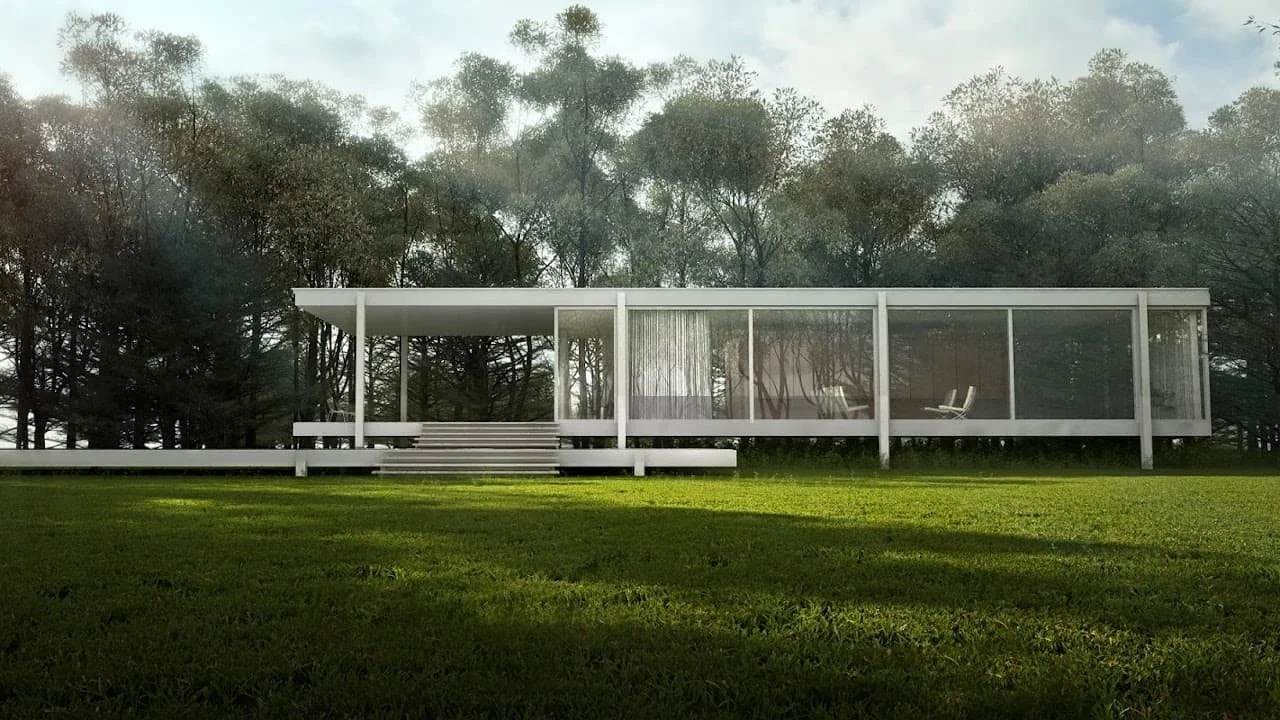 casa farnsworth mies van der rohe