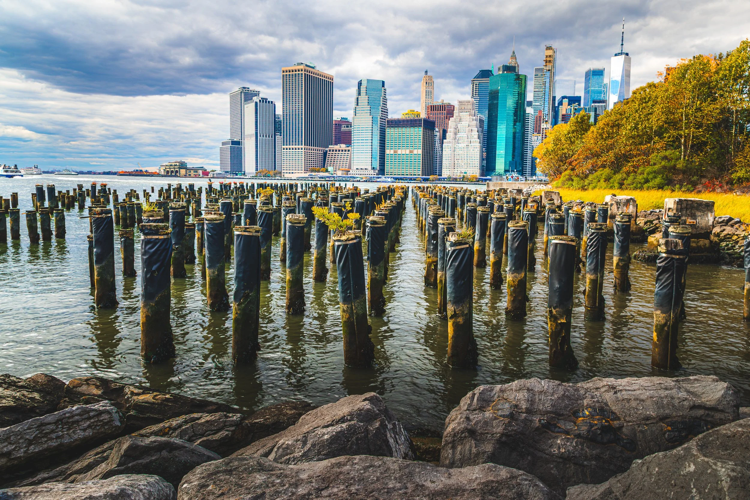 New York from Pier One Brooklyn