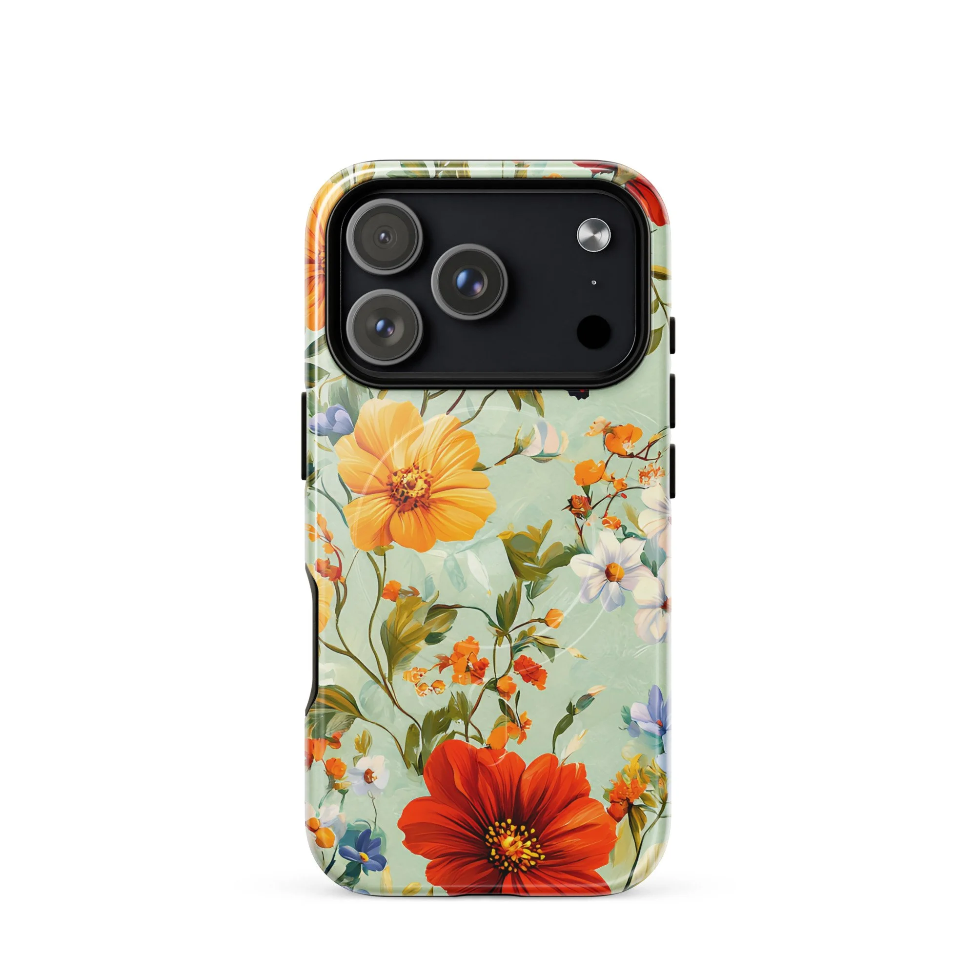 MagSafe® tough case - Floral Butterfly for iPhone®