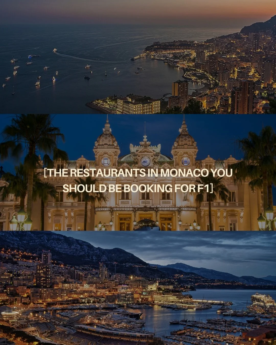 Save these iconic spots for your trip to Monaco this summer.

🇲🇨❤️🏎️🥂

#monacogp #monacograndprix #f1monaco #monacorestaurants #f1driver