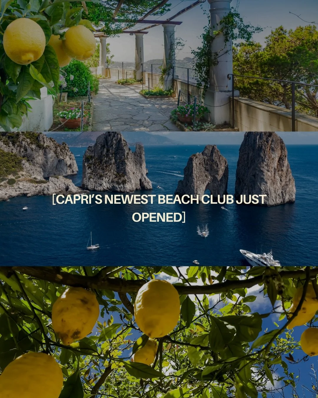 Capri&rsquo;s most anticipated beach club of the summer is here. Miami&rsquo;s beloved Casa Tua brings la dolce vita to Italy. Mare by Casa Tua, opened in collaboration with the iconic Hotel La Palma. Make sure to add this iconic spot to your list fo