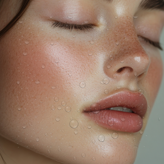 Pelle idratata dopo trattamento con filler acido ialuronico
