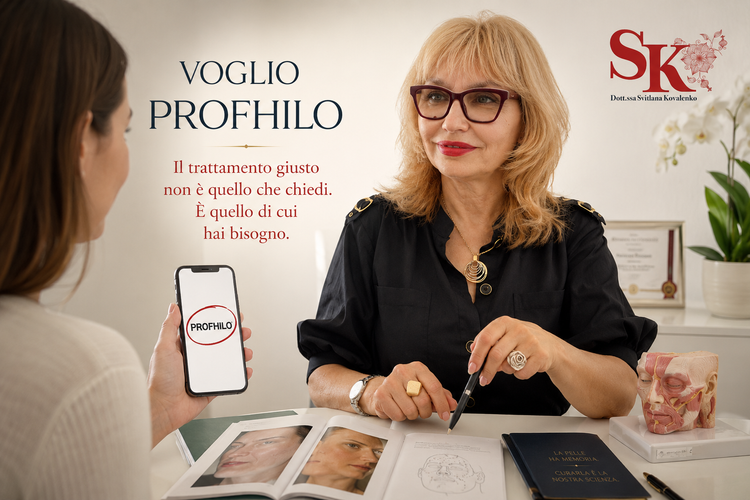 Profhilo biorimodellamento viso Roma Dott.ssa Kovalenko