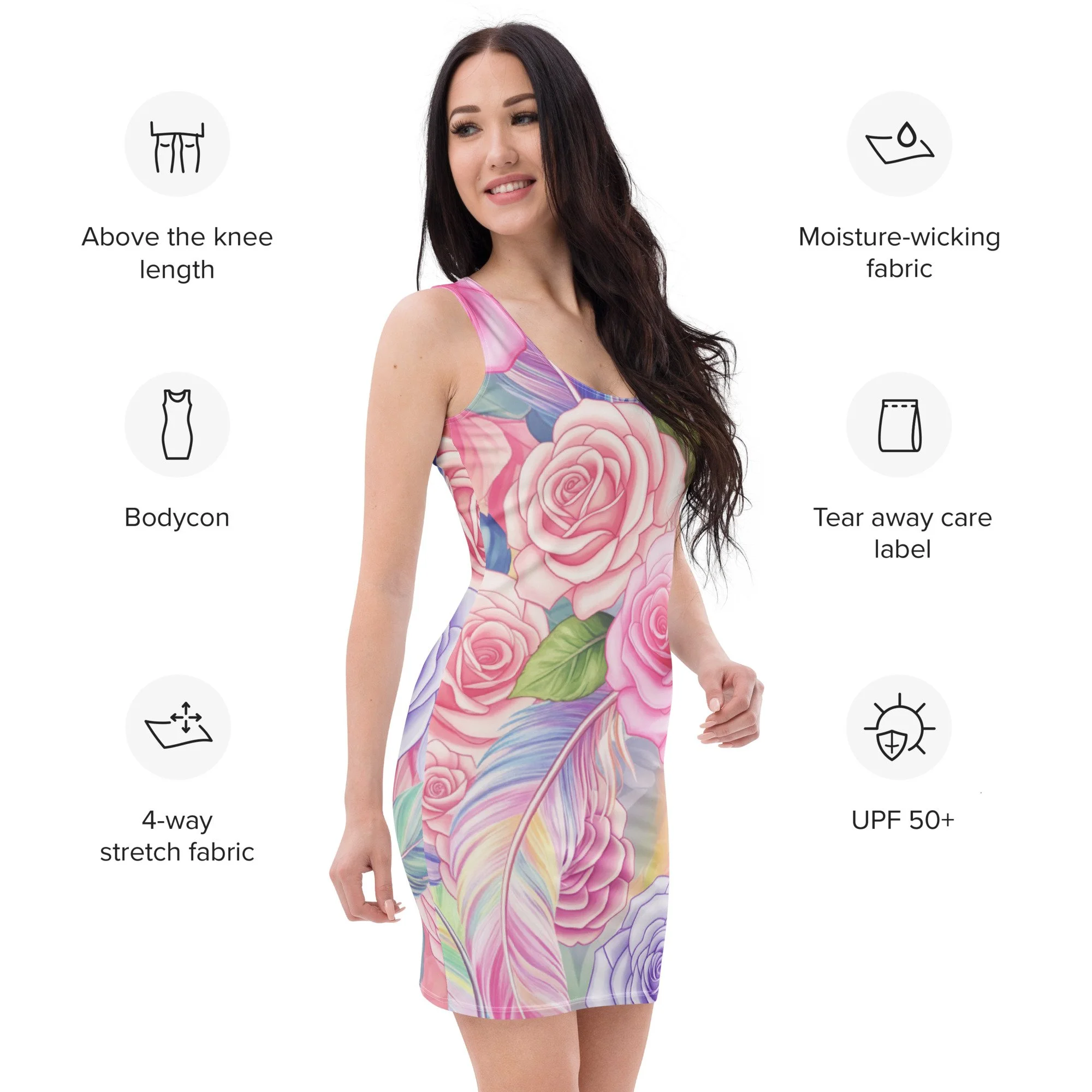 AE White Witch Bodycon Dress