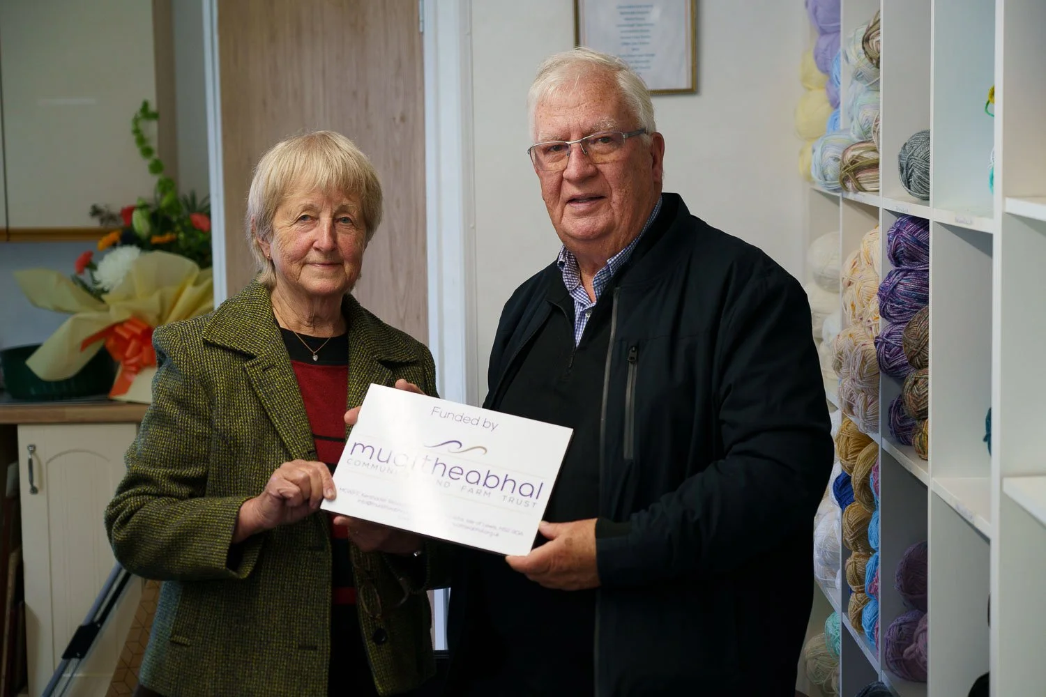 Harris Charity Shop Reopens