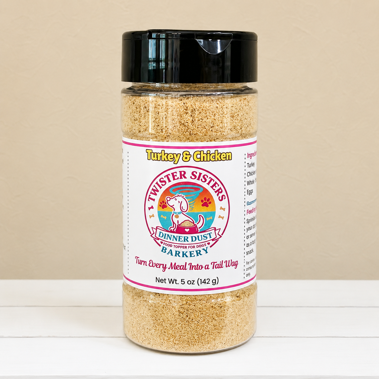 Barkery Bites Dinner Dust - Gobblelicious (Chicken & Turkey)