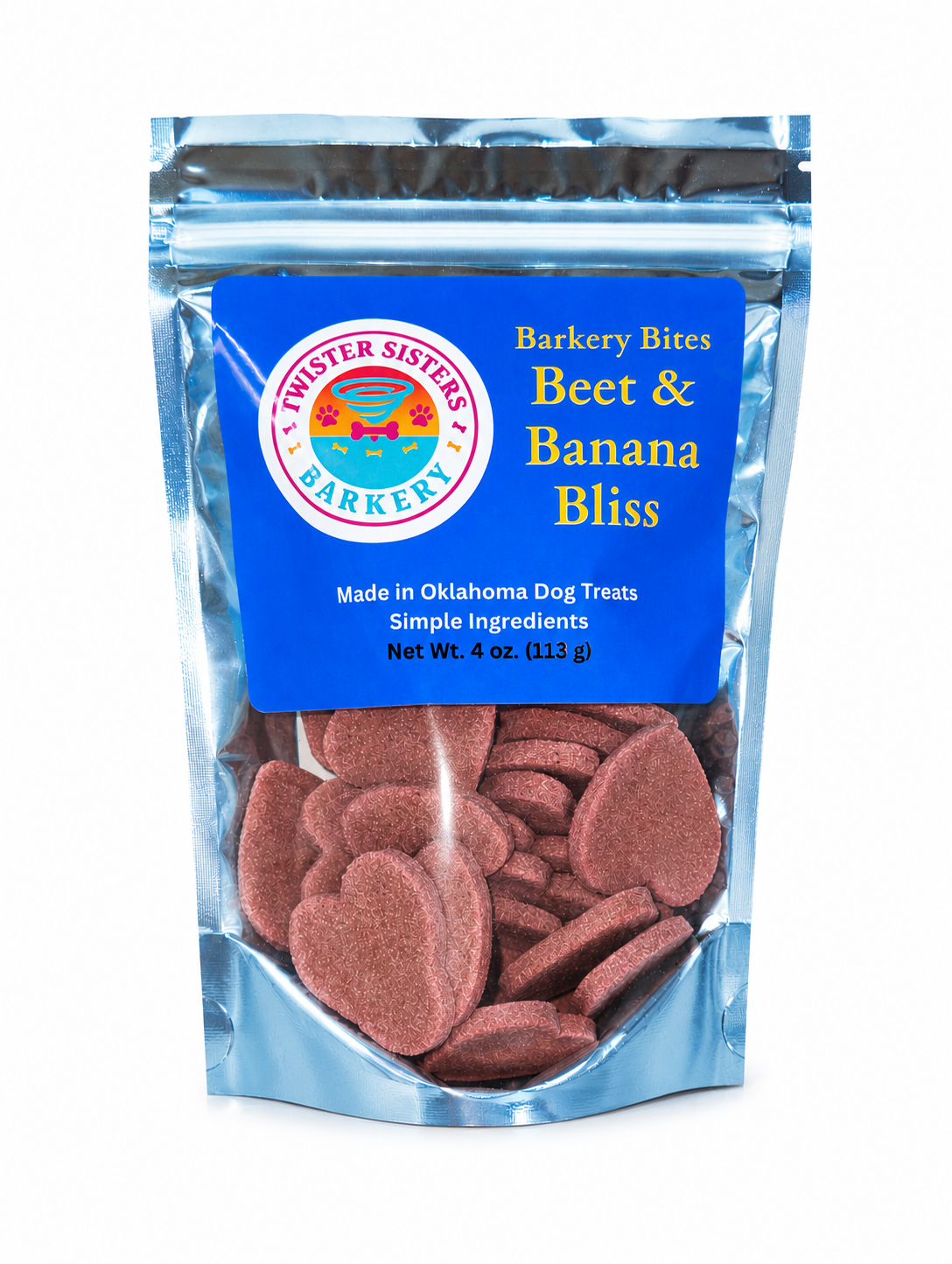 Banana & Beet Bliss Barkery Bites