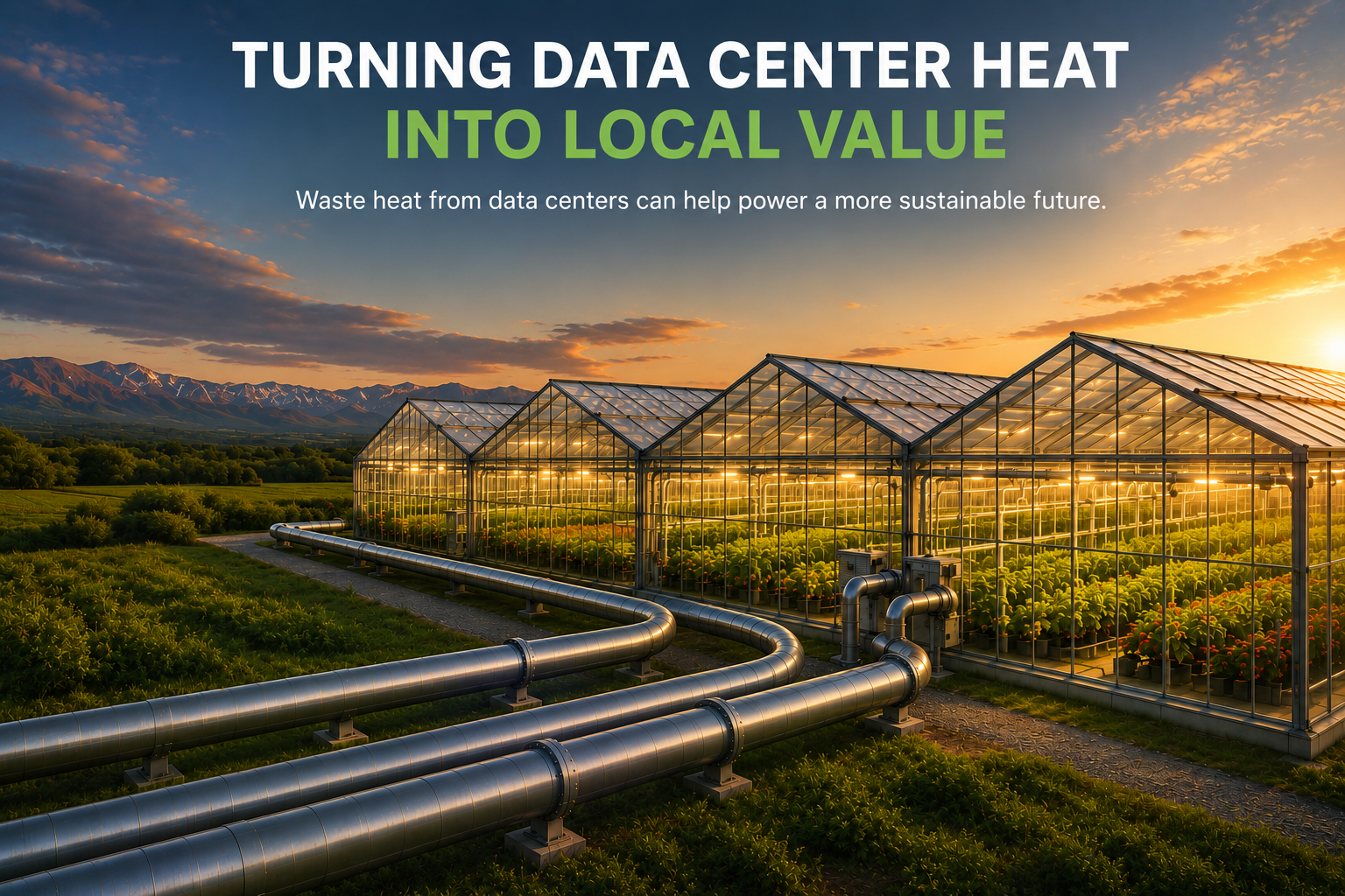 Data Center Heat Generation: An Untapped Sustainable Resource