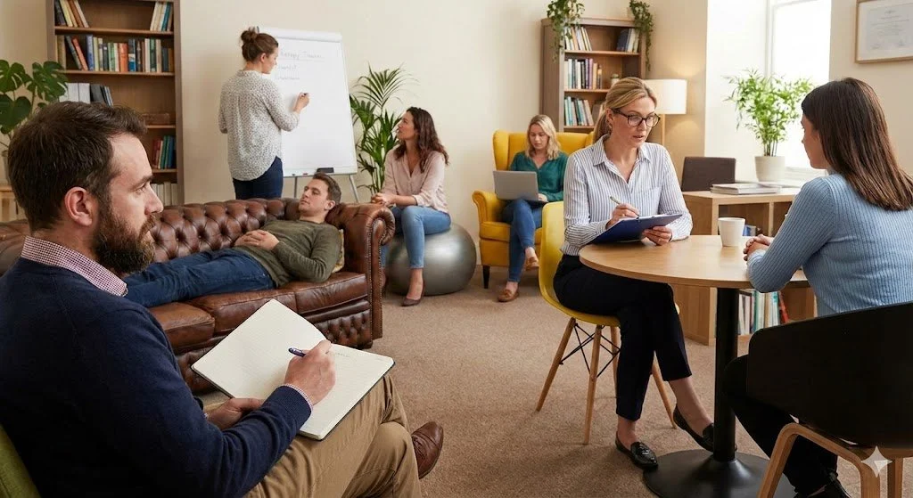 Psihiatru, psiholog, psiholog clinician și psihoterapeut – diferențele explicate