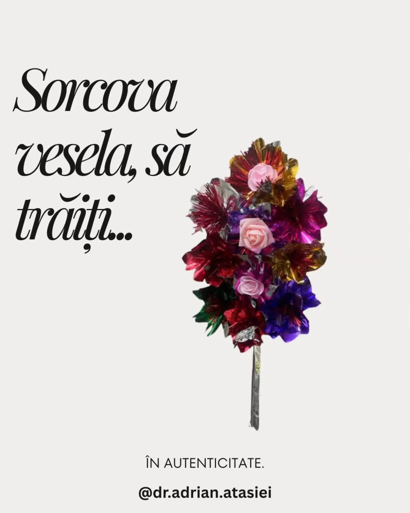 Sorcova, vesela,
să trăiești cu tine bine.
Cu limite care te țin,
nu care te str&acirc;ng.
Cu forță care nu rănește
și vulnerabilitate care vindecă.
🎇La mulți ani &icirc;n autenticitate.✨