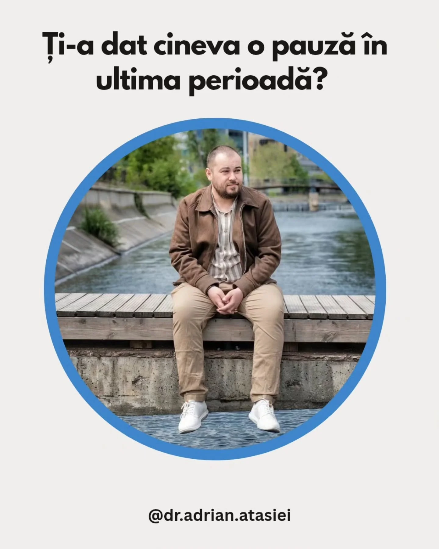​Nu mai aștepta momentul ideal sau permisiunea cuiva. Dacă nu &icirc;ți impui singur să te oprești, ritmul de zi cu zi nu o va face niciodată &icirc;n locul tău.