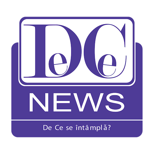 Logo of De Ce se întâmplă? De Ce News with purple and white colors.