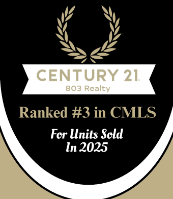 Century 21 803 Realty ranked #3 in CMLS for units sold in 2025