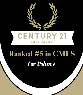 CENTURY 21 803 Realty ranked #5 in CMLS, for volume.