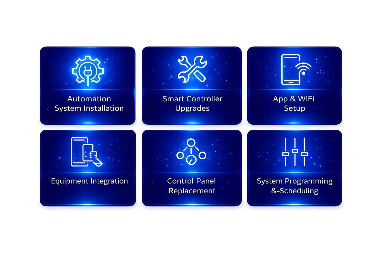 Pool automation system installation, smart controller upgrades, and WiFi app setup in Sarasota and Charlotte County Florida by Ark Pools