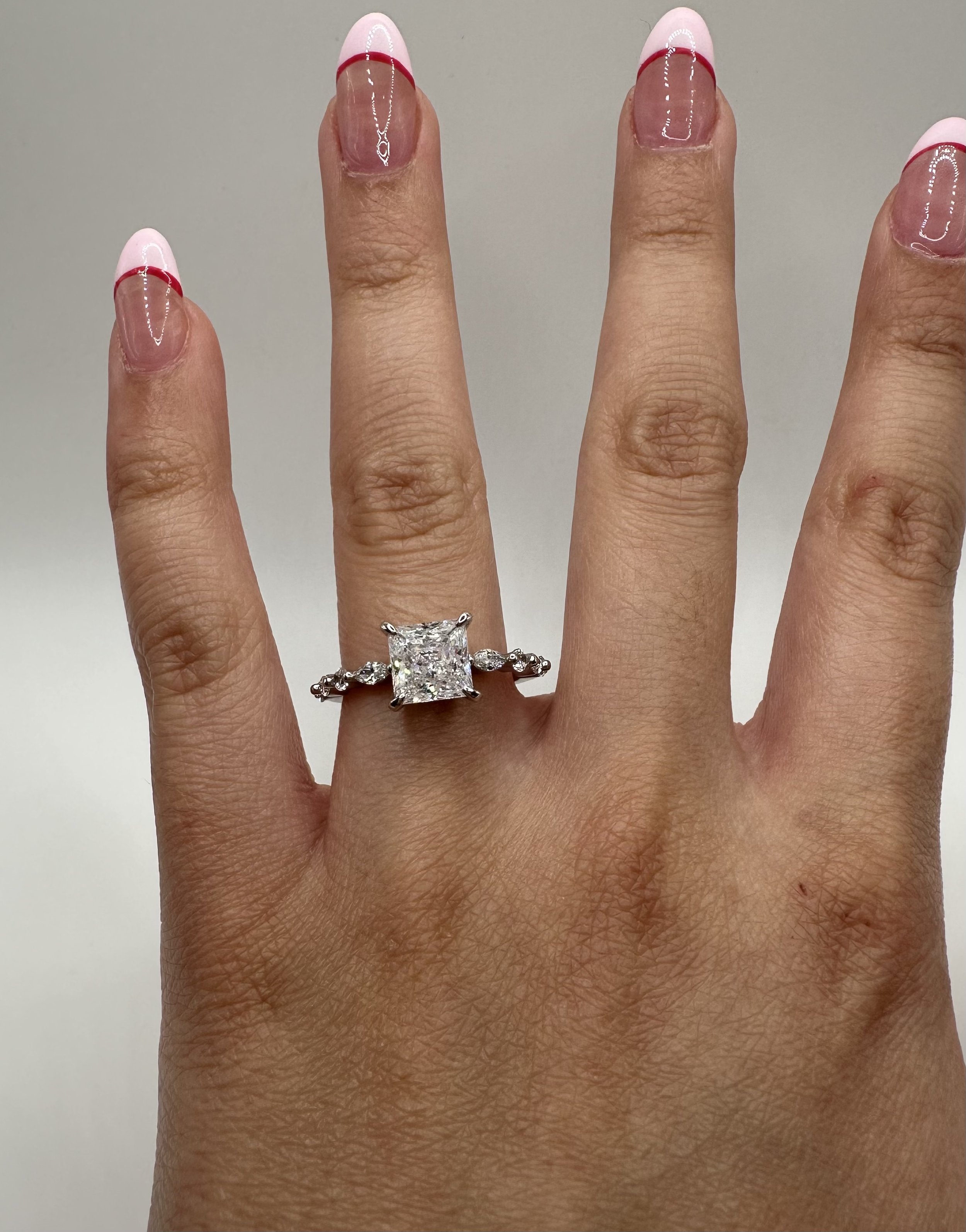 Princess Cut Diamond Engagement Ring