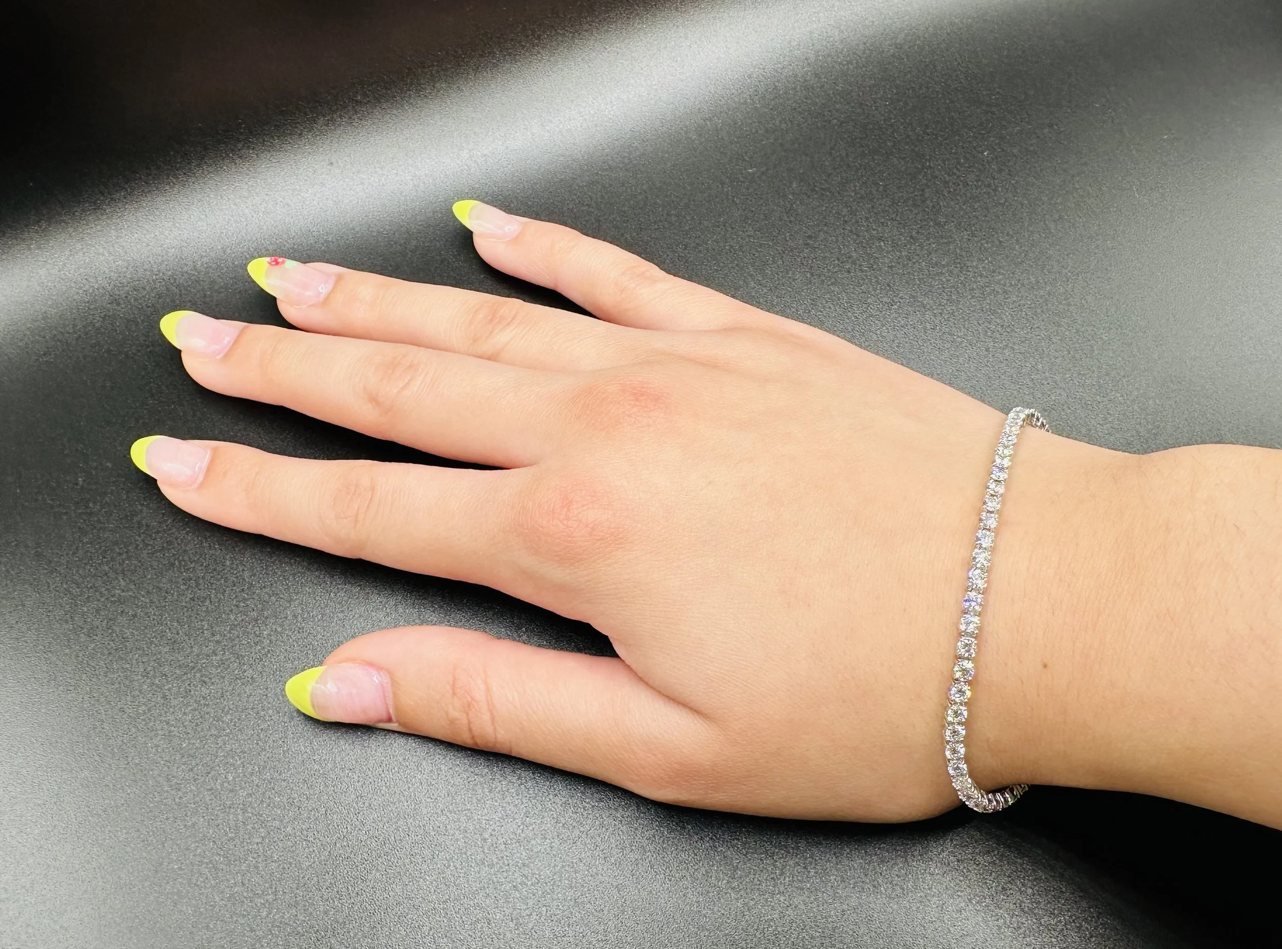 Diamond Tennis Bracelet 4.02tw