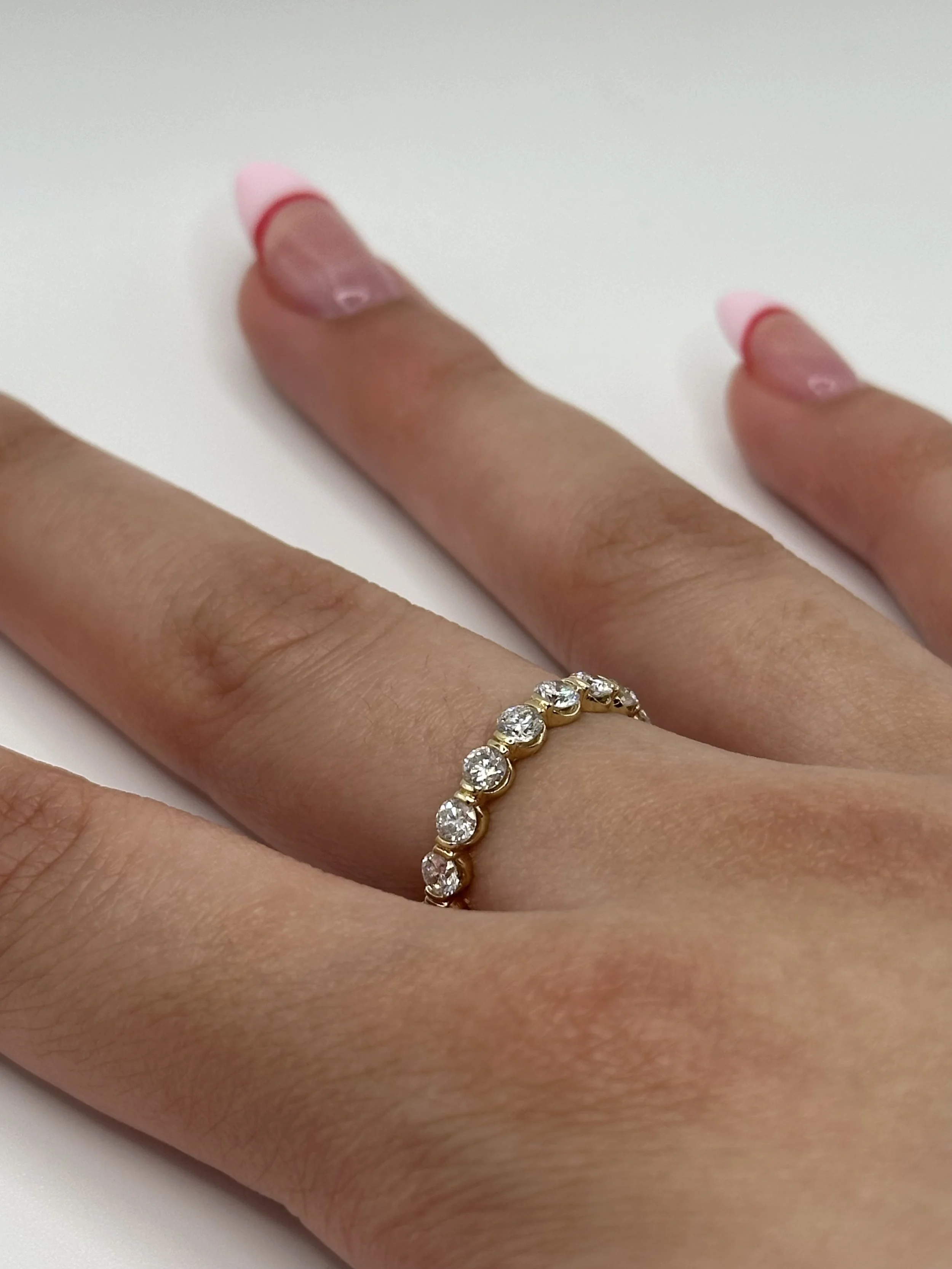 Bezel Eternity Ring