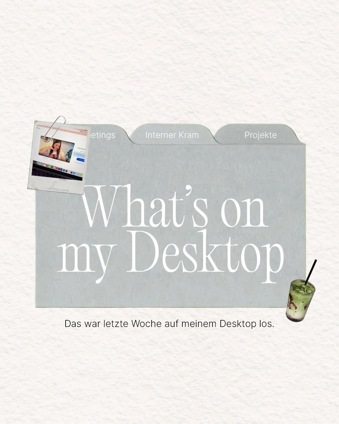 Was letzte Woche auf meinem Desktop los war ✨
Brand Guidelines finalisiert, Content geplant, Moodboards gebaut und neue Website-Ideen gesammelt.
Zwischen Meetings, &bdquo;Fischmusik&ldquo; 🐟 und ganz viel Feinschliff entsteht gerade richtig sch&ouml