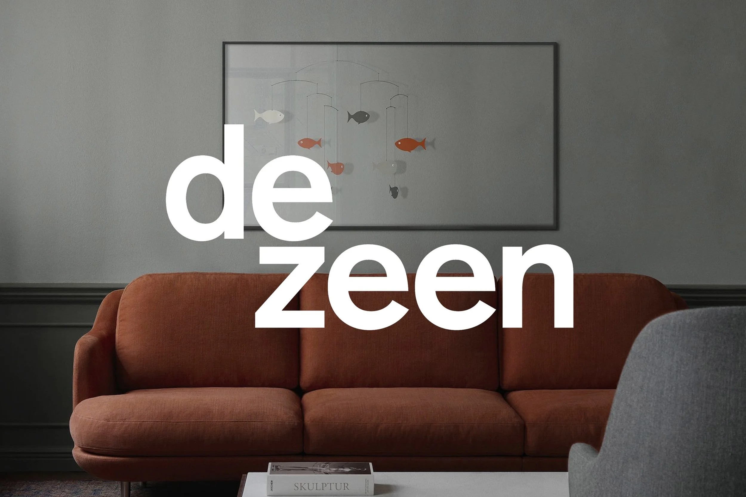 Responsive fish mobile wins Dezeen and Samsung's TV Ambient Mode design competition