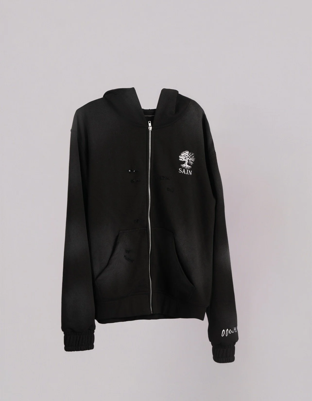BEAUTY IN CHAOS DISTRESSED HOODIE (PRE-SALE)