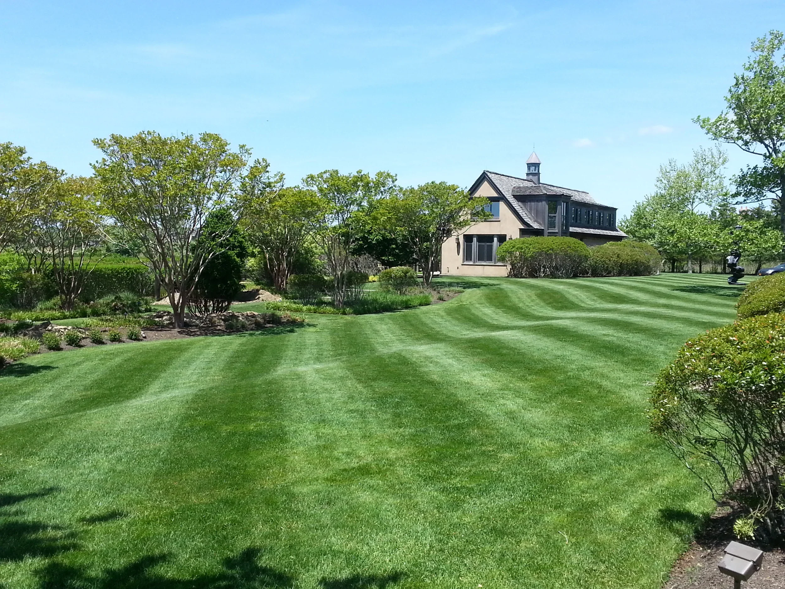 Water Mill South lawn care
