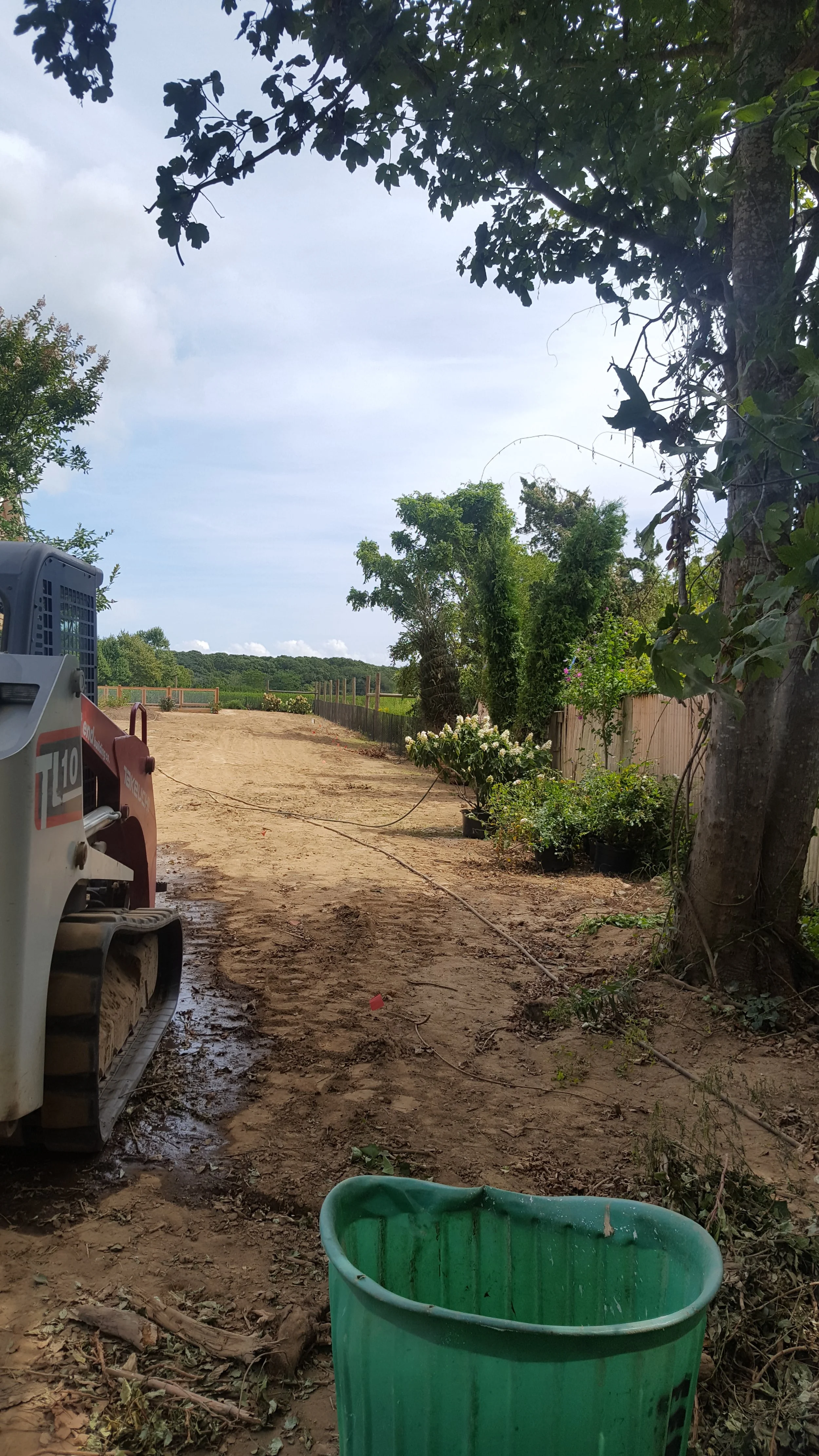 Head of Pond Landscape Design and Installation. Water Mill, NY