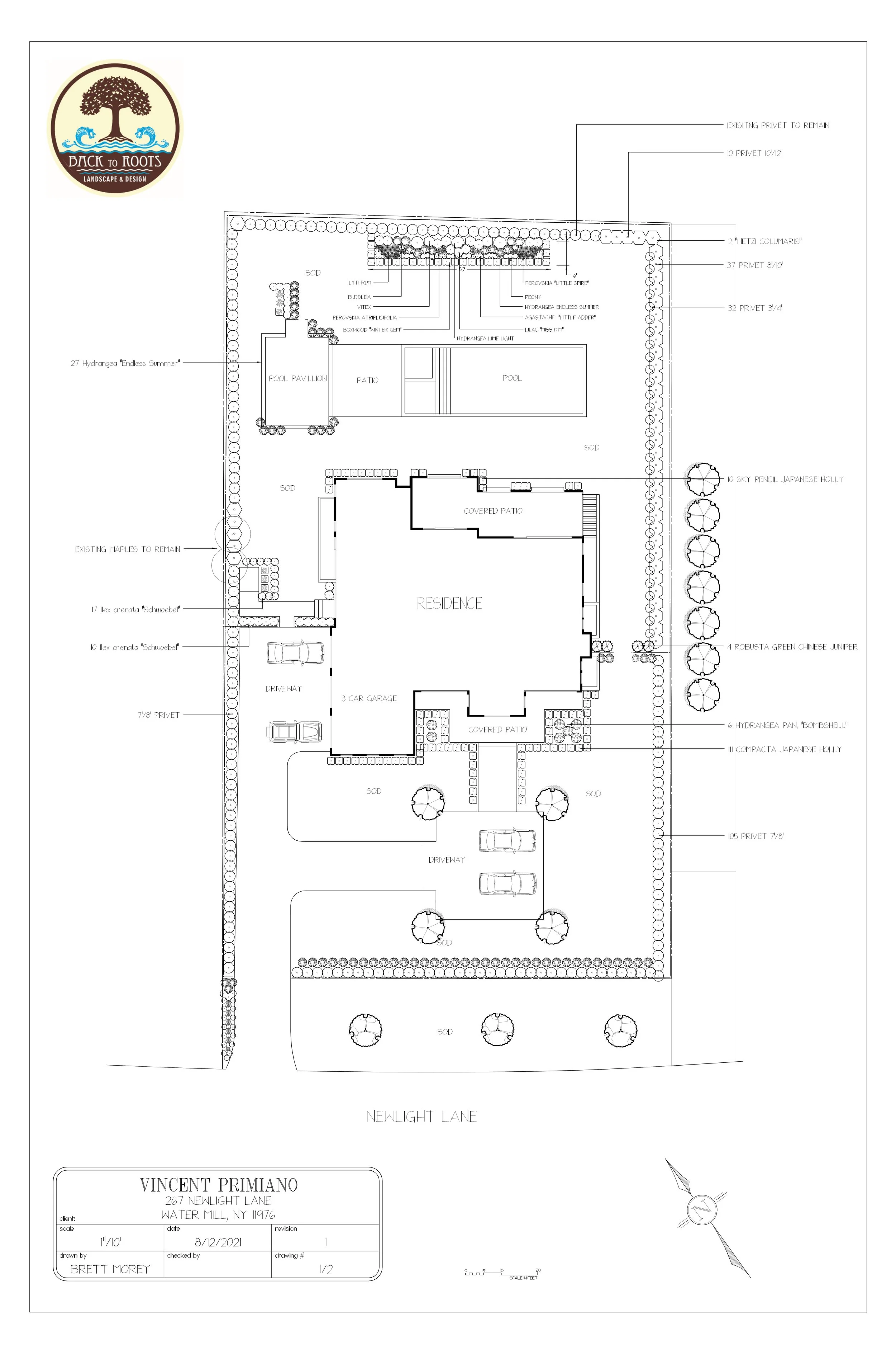 Bridgehampton Landscape Design and Installation