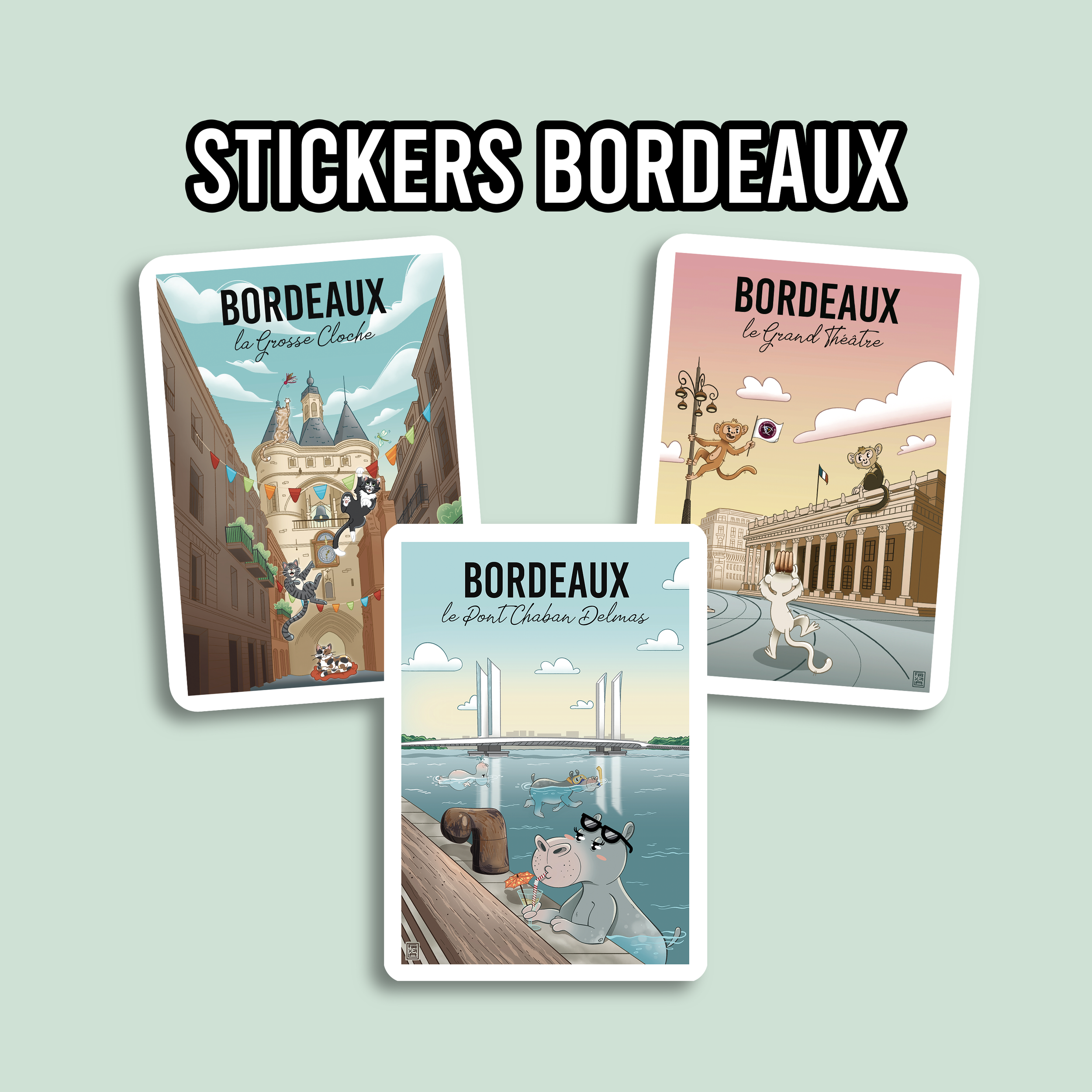 Stickers Bordeaux