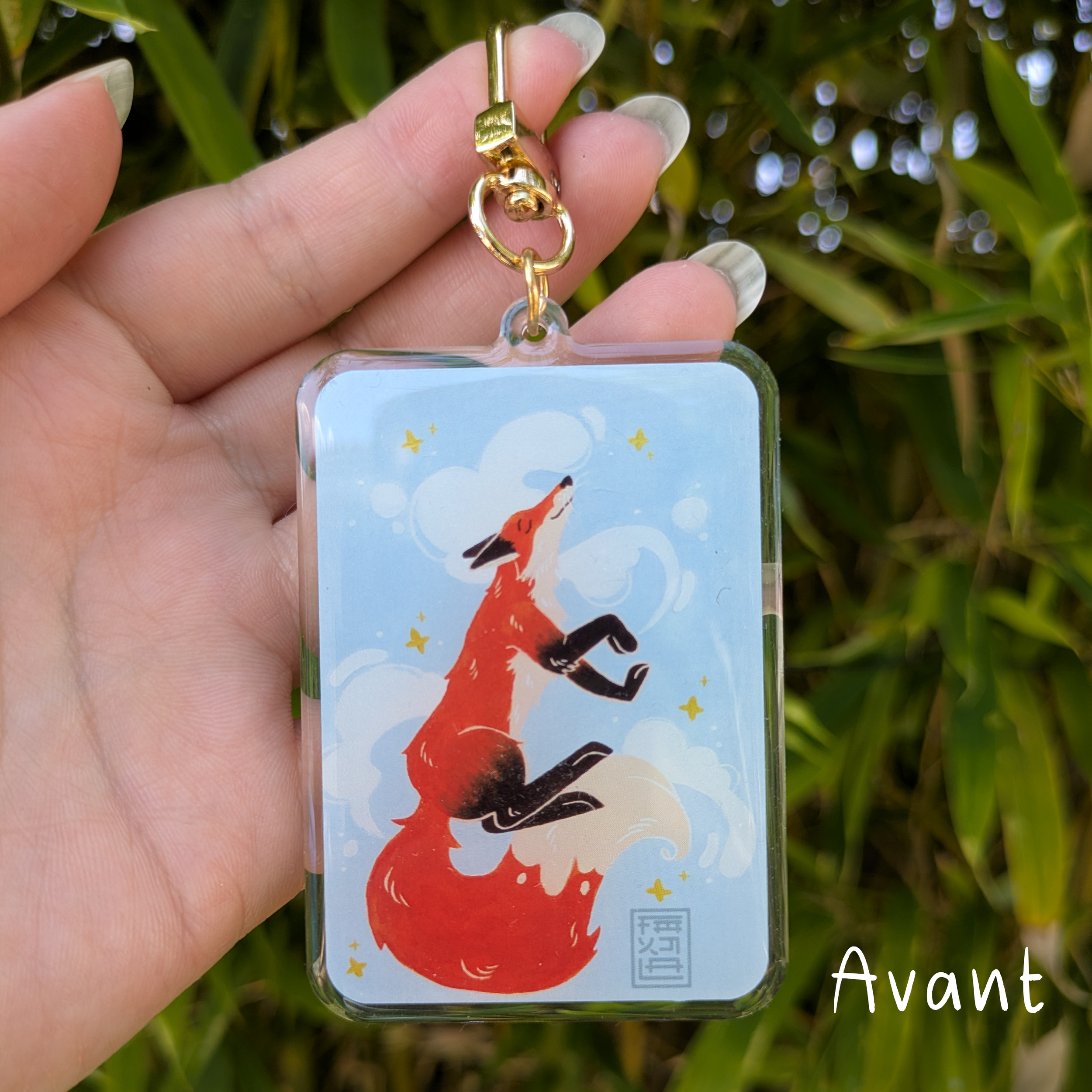 Porte-Clé Animaux Gouache