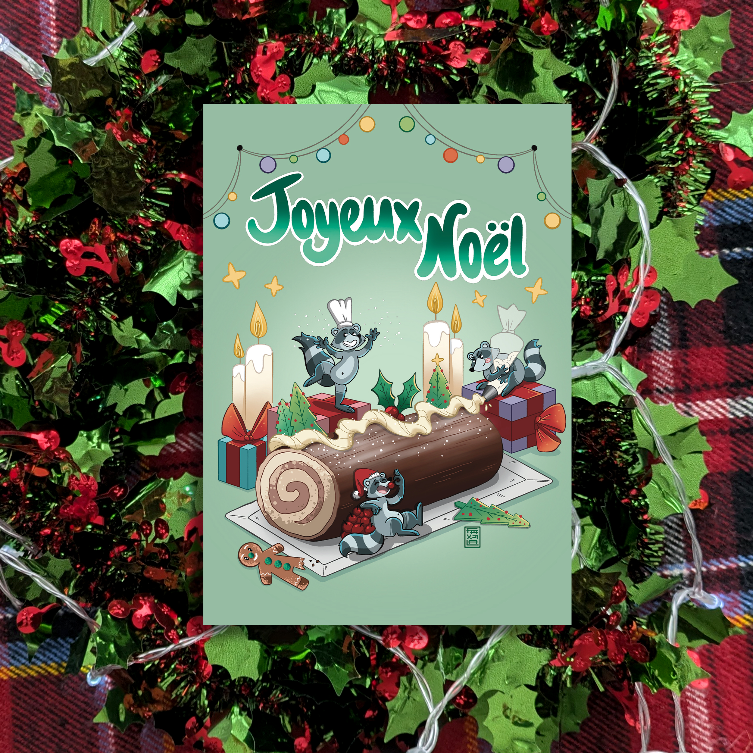 Carte de Vœux Ratons