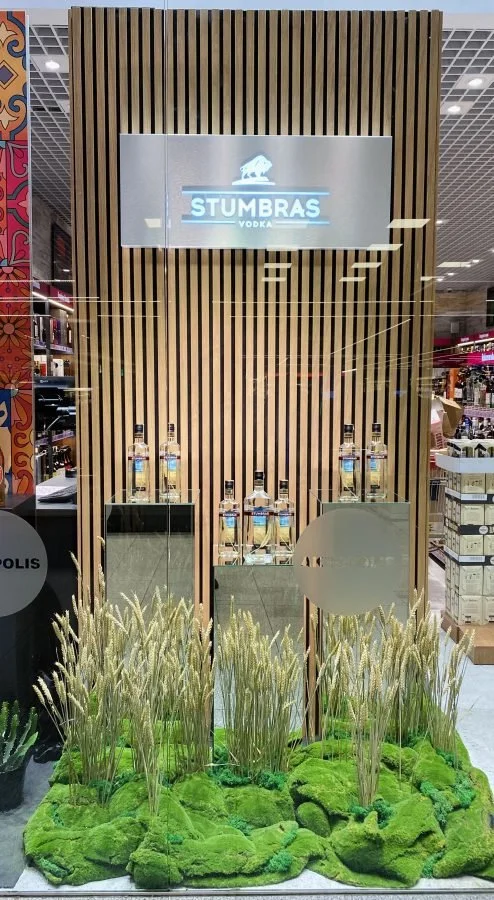 Stumbras Vodka Vitrina