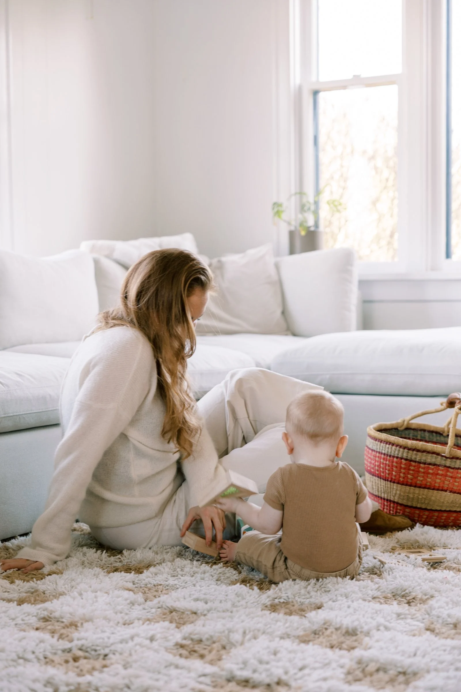 Postpartum anxiety causing hypervigilance and difficulty relaxing