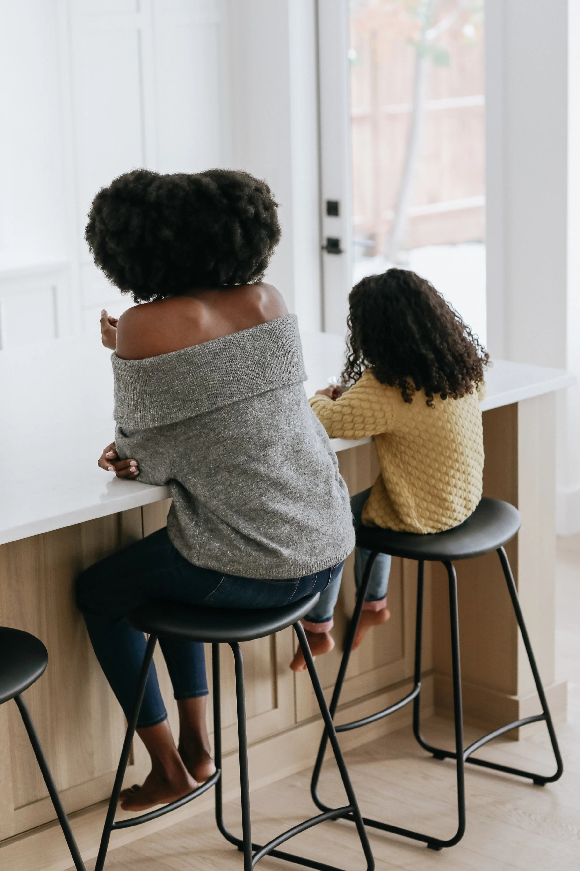 Family interacting together, illustrating a combined approach to ADHD treatment including parent support and structure