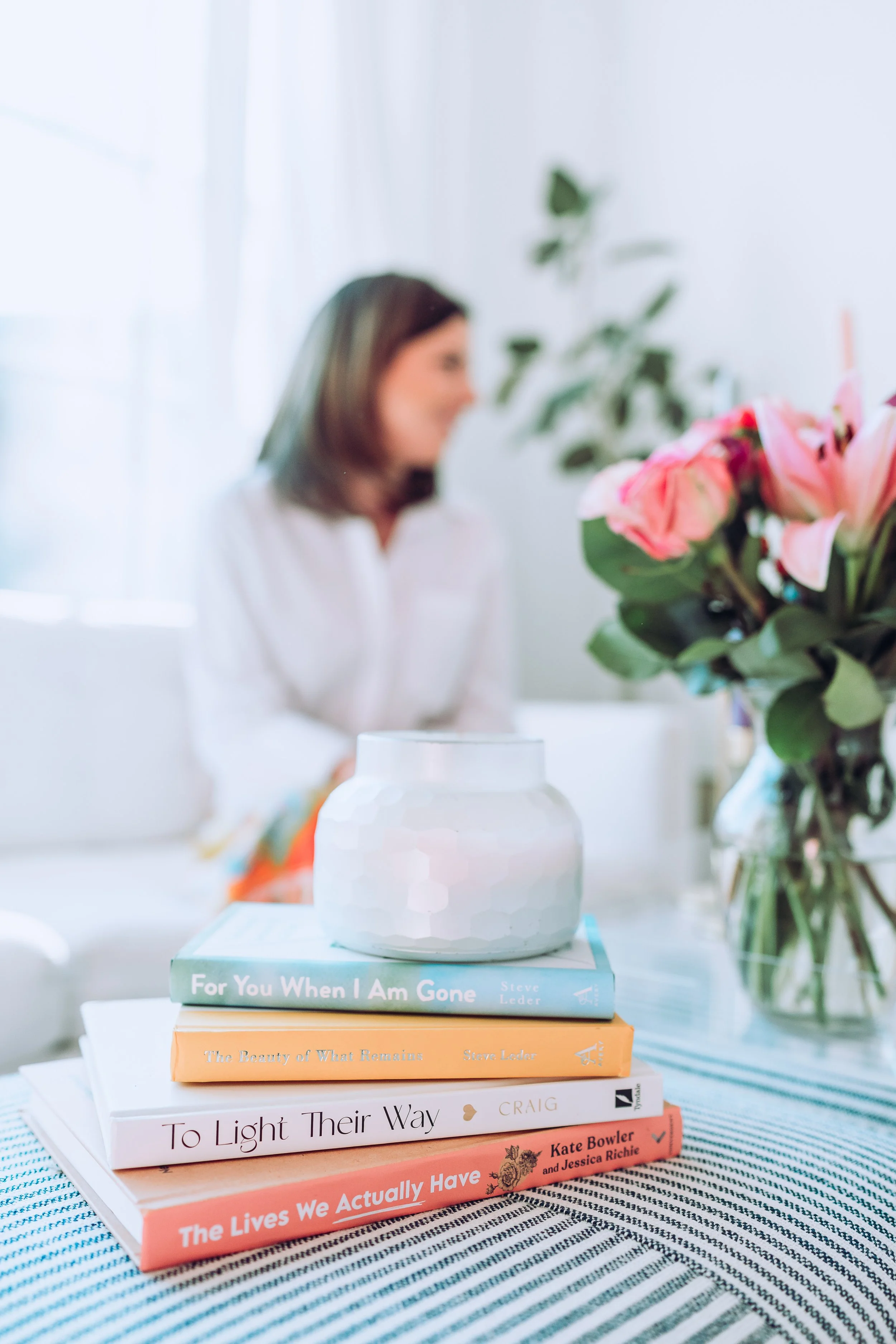 I’m a licensed counselor who helps women find calm, confidence, and connection as they navigate the emotional ups and downs of pregnancy, postpartum, and motherhood.