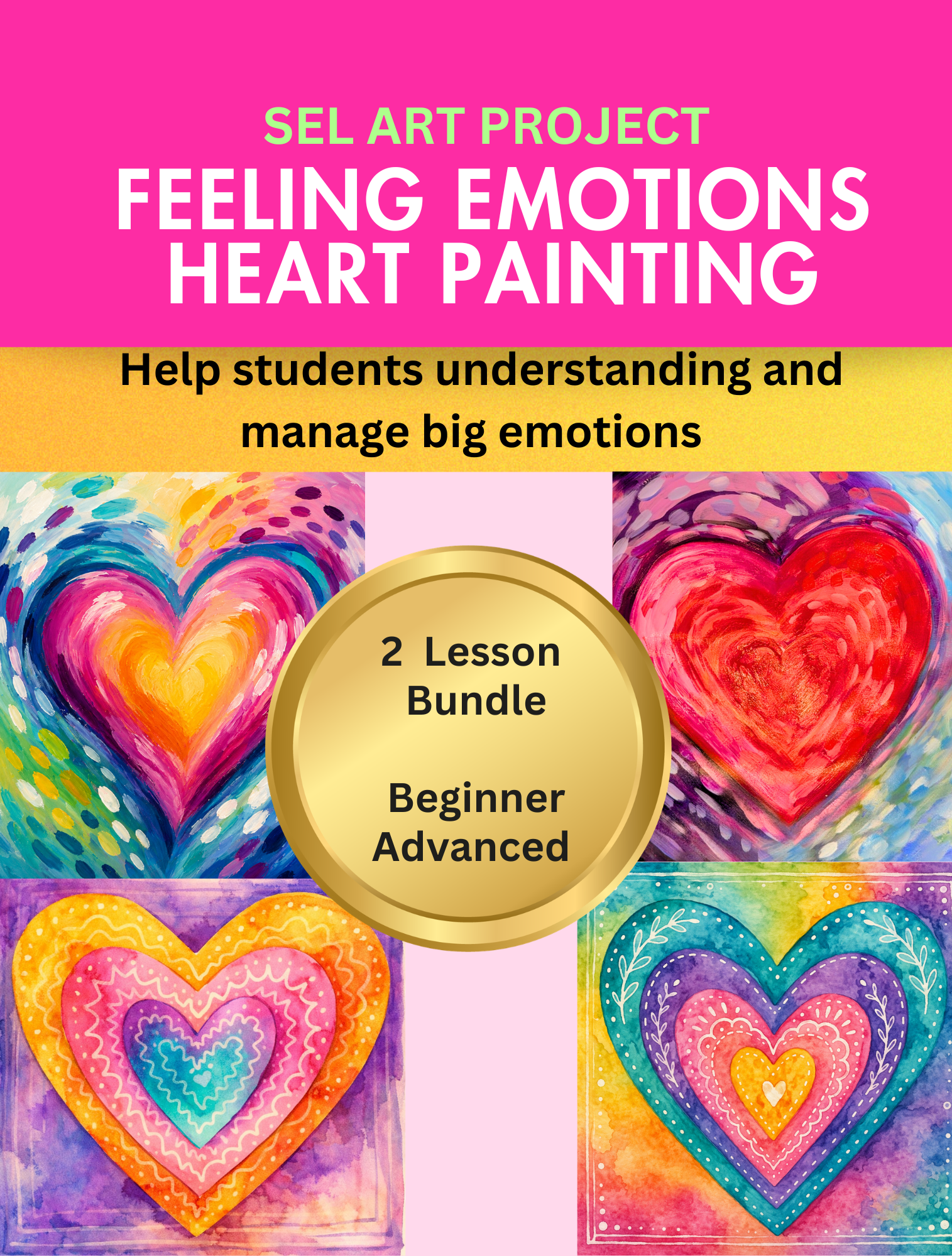 Understanding Emotions Heart Painting