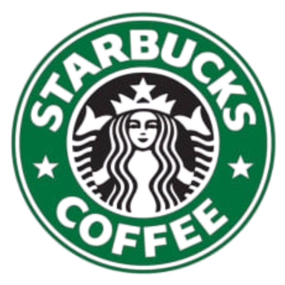A humorous parody logo combining the Starbucks Coffee logo with the Star Wars Darth Vader theme, featuring the text 'Star B**ch Coffee' around a central illustrated woman resembling Darth Vader's helmet.