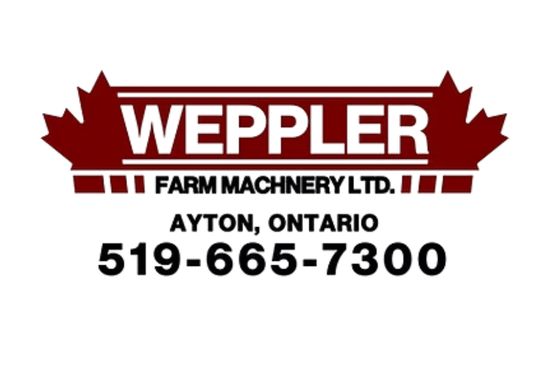Vintage WEPPPLER advertisement sign with red and black text