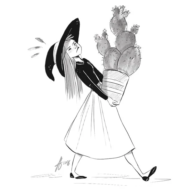 Cactus witch